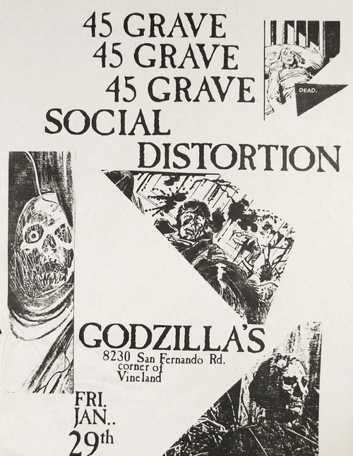 45 Grave, Social Distortion @ Godzilla’s 1982 45 Grave, Social Distortion @ Godzilla’s 1982