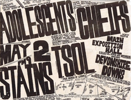 Серия старых панк-плакатов. Часть 6