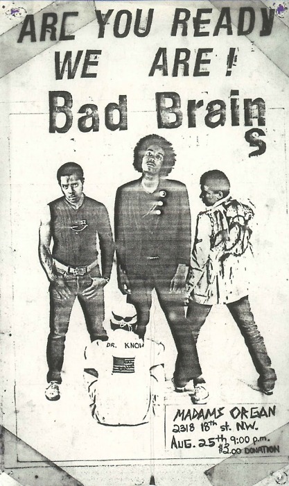 Bad Brains at Madams Organ. Aug. 25th