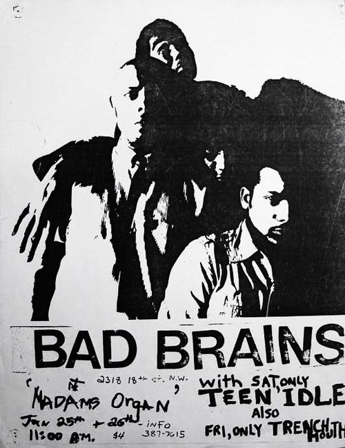 Bad Brains, Teen Idles @ Madam’s Organ 1980