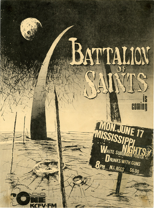 Battalion of Saints, White Suburban Youth, Drunks With Guns @ Mississippi Nights, 1985.