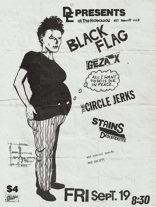 Black Flag 1980 The Hideaway Riot read more Black Flag 1980 The Hideaway Riot read more