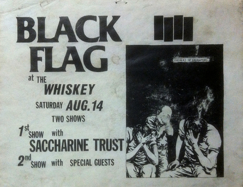 Black Flag @ The Whisky. 1982 Black Flag @ The Whisky. 1982