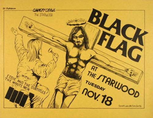 Серия старых панк-плакатов. Часть 48