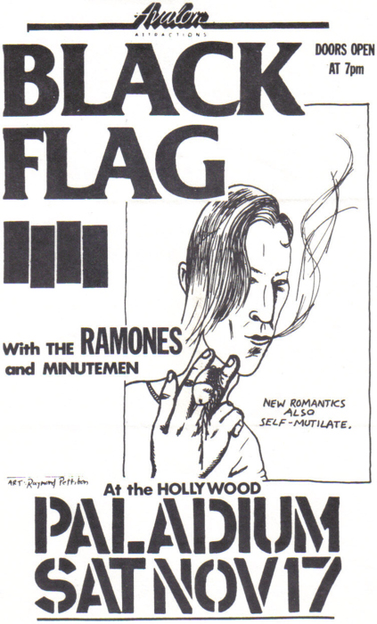 Black Flag, The Ramones and Minutemen at The Paladium. Nov 17th 1979 Black Flag, The Ramones and Minutemen at The Paladium. Nov 17th 1979