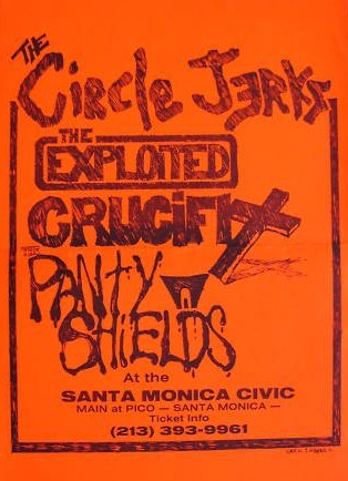 Circle Jerks, Exploited & Crucifix at The Santa Monica Civic