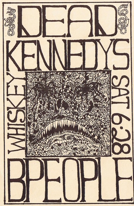 Dead Kennedys and B-People at The Whisky. Sat June 28th 1980. Dead Kennedys and B-People at The Whisky. Sat June 28th 1980.