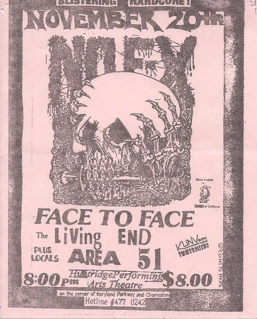 fatdrunkhairy: “ NOFX, Face To Face, Living End, Area 51 @ the Huntridge Performing Arts Theatre ”