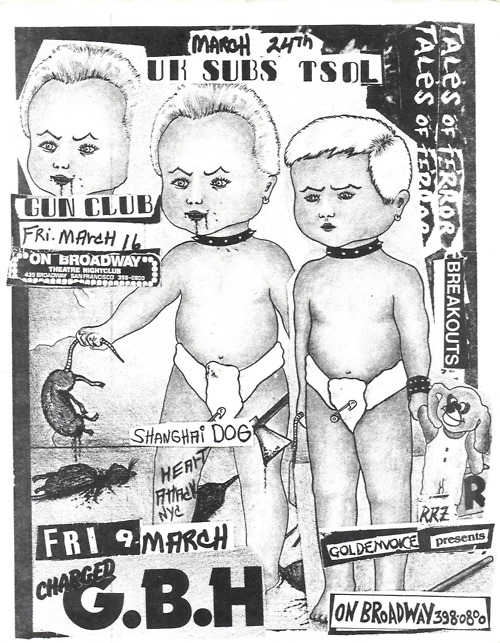 goolauss: “ GBH, The Gun Club, UK Subs ” goolauss: “ GBH, The Gun Club, UK Subs ”