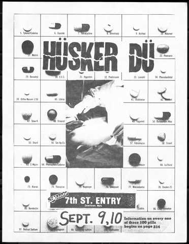 Hüsker Dü at 7th St. Entry, September 9-10, 1980 Hüsker Dü at 7th St. Entry, September 9-10, 1980