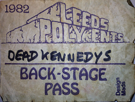I was part of the road crew for this tour (did 3 ) and just found an old pass from the Leeds gig . I did a web search for the gig date and found your site so thought to contribute with this flyer .