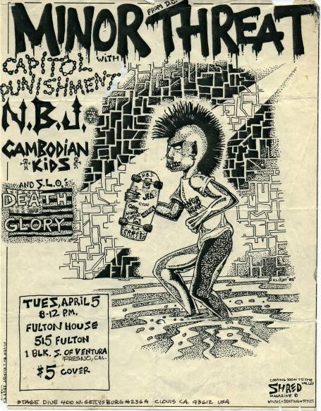 Серия старых панк-плакатов. Часть 16