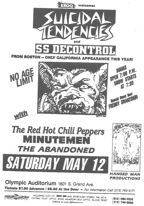 narrowconstraints: “ The Red Hot Chilli Peppers ”