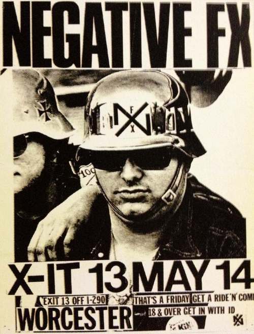 Negative FX @ X-IT 13. Flyer by Choke 1982 Negative FX @ X-IT 13. Flyer by Choke 1982