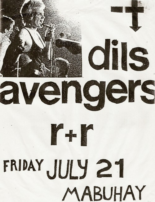 Negative Trend, Dils, Avengers @ Mabuhay Gardens. 1978 Negative Trend, Dils, Avengers @ Mabuhay Gardens. 1978