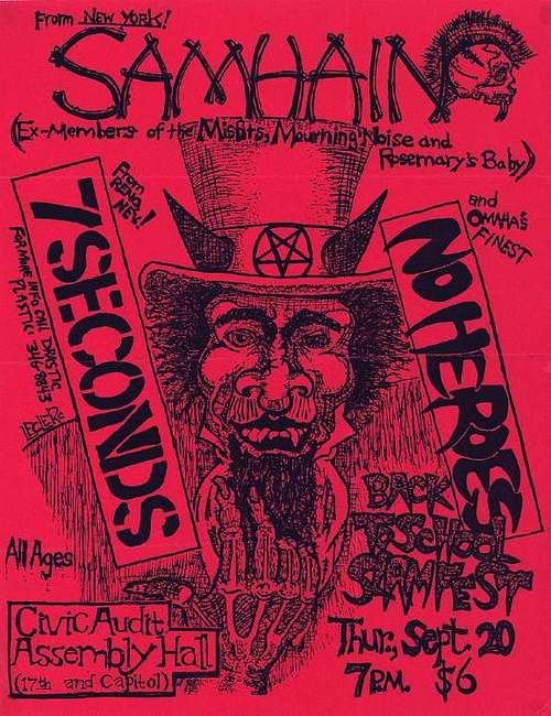 Серия старых панк-плакатов. Часть 13