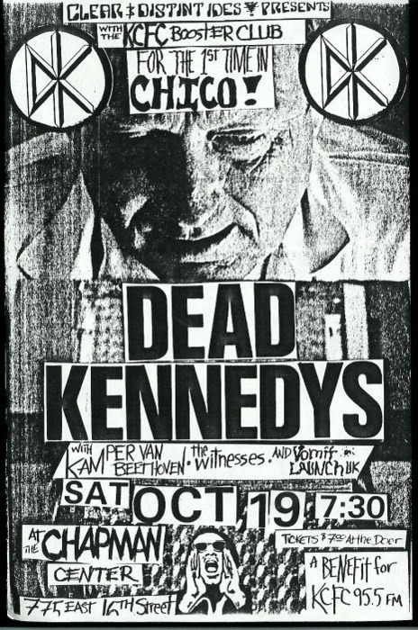 The Dead Kennedys at Chapman Center Sat. Oct 19th 1985