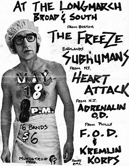 Серия старых панк-плакатов. Часть 9