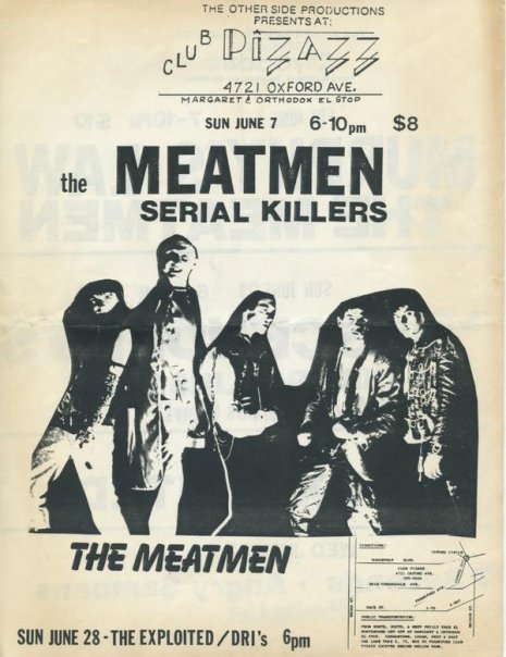 The Meatmen & Serial Killers at Club Pizazz. 1981 The Meatmen & Serial Killers at Club Pizazz. 1981