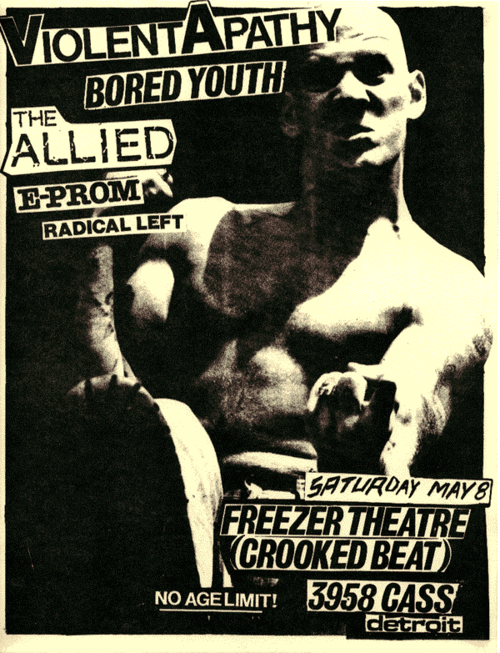 Violent Apathy, Bored Youth, The Allied @ Freezer Theatre.