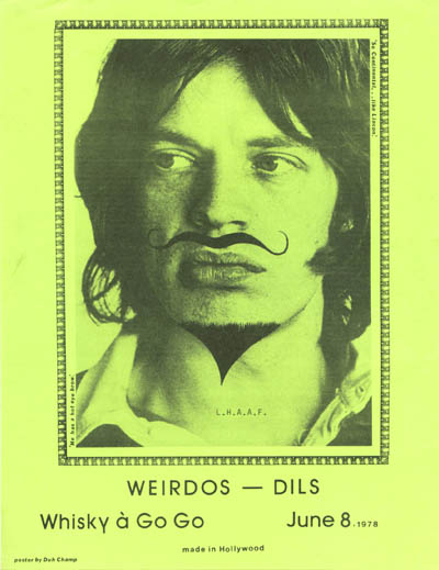 Weirdos and The Dils at The Whisky June 8th 1978 Weirdos and The Dils at The Whisky June 8th 1978