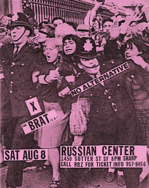 Серия старых панк-плакатов. Часть 10