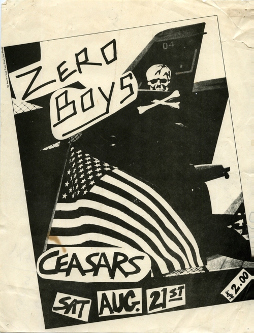 Zero Boys At Ceasars Aug 21st